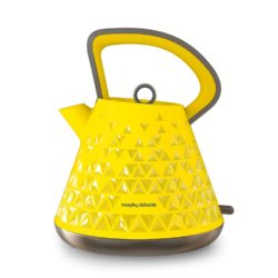 Morphy Richards 108108 Prism Kettle in Yellow